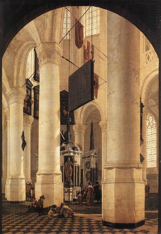 HOUCKGEEST, Gerard New Church in Delft with the Tomb of Willem the Silent g china oil painting image